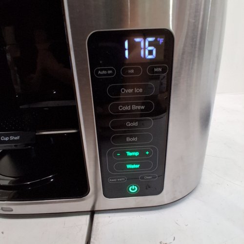 BRAUN MULTISERVE COFFEE MAKER WITH 7 PROGRAMABLE BREW SIZES + ICED COFFEE & HOT WATER FUNCTION, 10-CUP - BLACK/SILVER - (MODEL:KF901BN/KF9170) image 2