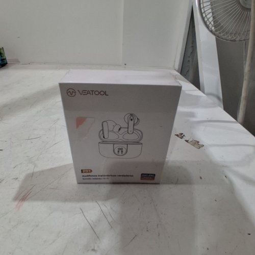 VEATOOL WIRELESS BLUETOOTH EARBUDS - IN EAR HEADPHONES WITH 40HRS PLAYTIME, MIC, LED DISPLAY CHARGING CASE, TOUCH CONTROL - BLACK (MODEL: P91) image 2