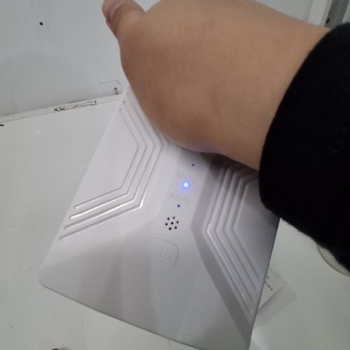 RECHARGEABLE ANTI BARKING DEVICE ULTRASONIC DOG BARK CONTROL - 3 MODES, WATERPROOF, 50FT EFFECTIVE RANGE - WHITE (MODEL: ZFQ-091) image 2
