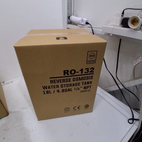 WATT PREMIER REVERSE OSMOSIS WATER STORAGE TANK - 1/4" 4.8GAL - WHITE - (MODEL: RO-132) image 2