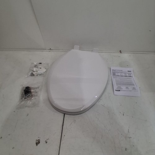 AMERICAN STANDARD ELONGATED SOFT CLOSE CARDIFF TOILET SEAT - 18" - WHITE (MODEL: 5257A65MT.020) image 2
