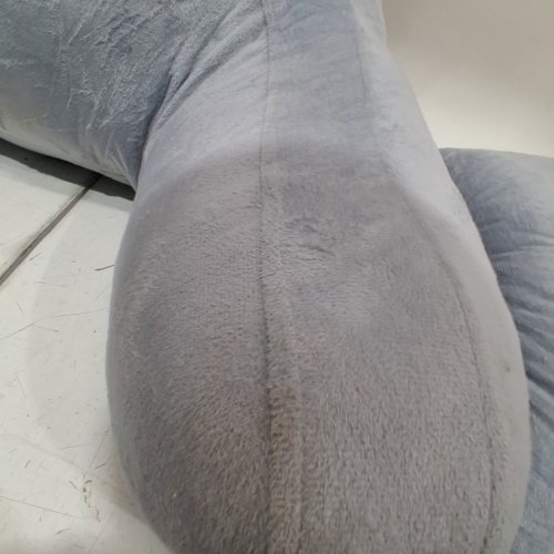 2PC READING PILLOW SET WITH DETACTABLE NECK REST - EXTRA LARGE - GREY (MODEL: D2MS-HK002-03-CA) image 3