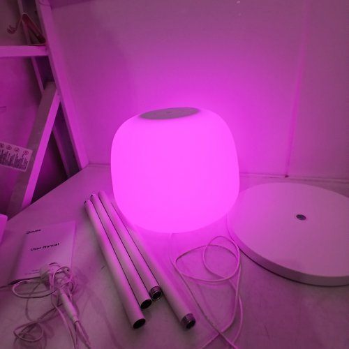 GOVEE SMART GRADIENT RGBIC LANTERN FLOOR LAMP - 63" - WHITE (MODEL: H1630) image 3