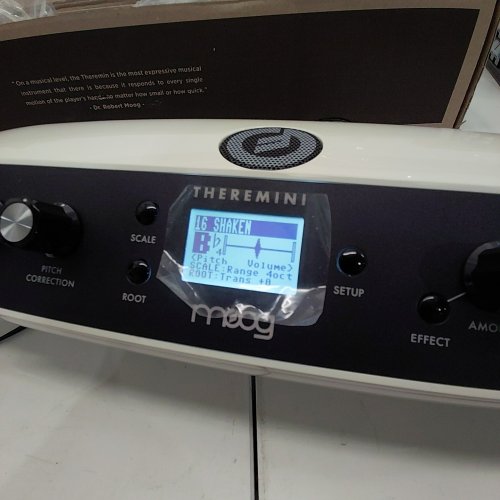 MOOG MUSIC INC. THEREMINI THEREMIN - CREAM (MODEL: EW-THEREMINI-01-01) image 2