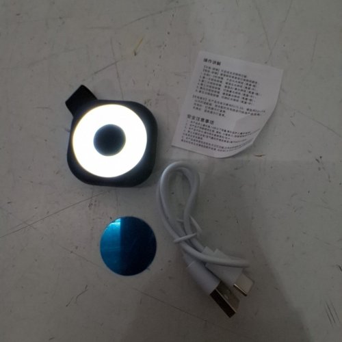 MAGNETIC NURSE NIGHT LIGHT CLIP FOR BADGE - BLACK image 2