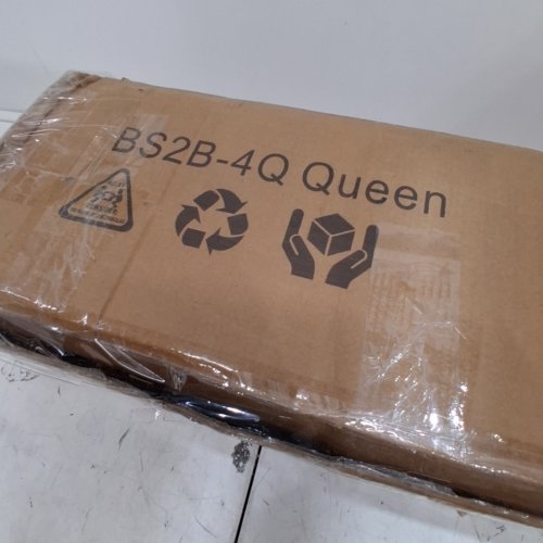 HEAVY DUTY METAL BED FRAME - QUEEN - BLACK (MODEL: BS2B-4Q) image 5