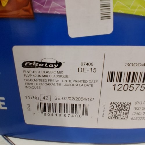 42PK FRITO-LAY VARIETY PACKS CLASSIC MIX FLAVORED CHIPS- 42 X 28G image 2