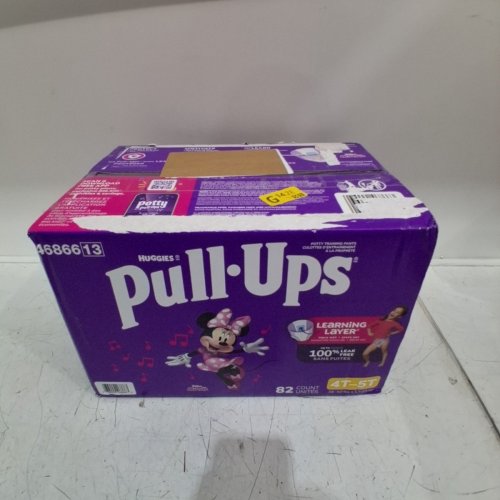 82PK HUGGIES PULL-UPS DISPOSABLE TRAINING PANTS - SIZE 4T-5T - DISNEY MICKY MOUSE image 2