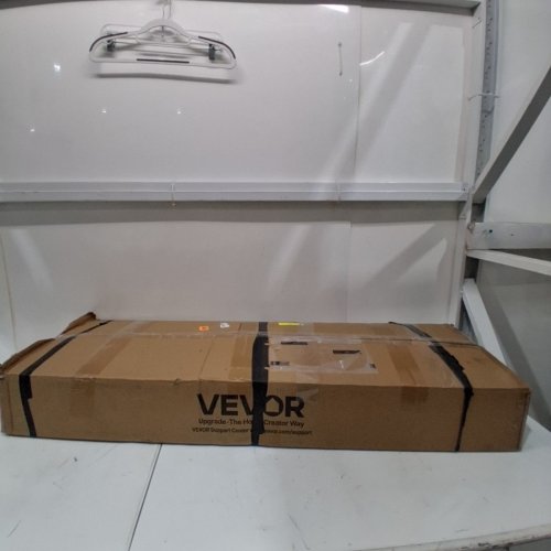VEVOR STAND ALONE PODIUM STAND/LECTERRN WITH STORAGE SHELF - 47" - CLEAR/BLACK - (MODEL: YKB001H) image 5