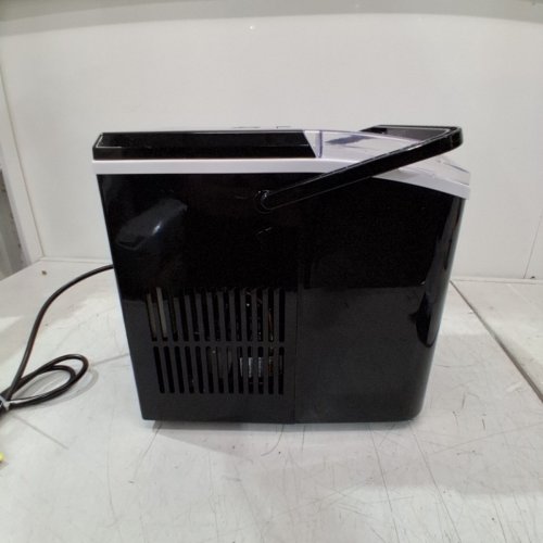 COUNTERTOP ICE MAKER WITH HANDLE AND SCOOP - 26LB - BLACK (MODEL: WBJ-10A) image 8