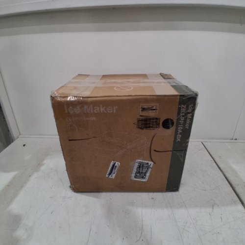 COUNTERTOP ICE MAKER WITH HANDLE AND SCOOP - 26LB - BLACK (MODEL: WBJ-10A) image 12