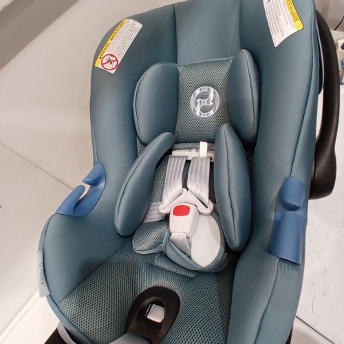 CYBEX GOLD ATON G SWIVEL CAR SEAT WITH BASE - 180° ROTATION - STORMY BLUE - (MODEL:524002645) image 4