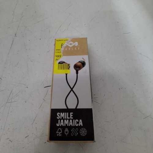 HOUSE OF MARLEY SMILE JAMAICA WIRED IN-EAR HEADPHONES - SIGNATURE BLACK (MODEL:‎EM-JE041-SB) image 3