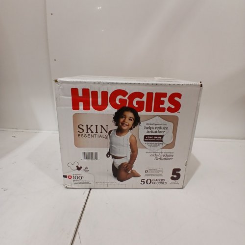 50PK HUGGIES DISNEY BABY SKIN ESSENTIALS DIAPERS - SIZE 5 image 2