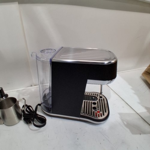 BREVILLE BAMBINO PLUS ESPRESSO MACHINE - BLACK TRUFFLE (MODEL BES500BTR) image 5