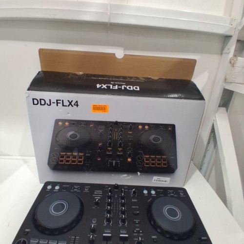 PIONEER DJ CONTROLLER TABLE - 9 V, 3A - BLACK (MODEL: DDJ-FLX4) image 4