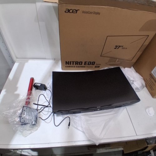 ACER 27" 1080FHD CURVED GAMING MONITOR WITH 165HZ REFRESH RATE I AMD FREESYNC I BLACK (MODEL : ED270R) image 3