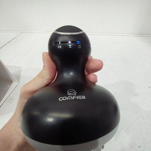CONFIER WATERPROOF DUAL ROTATION ELECTRIC SCALP MASSAGER - BLACK (MODEL: CF-4902BLK) image 2