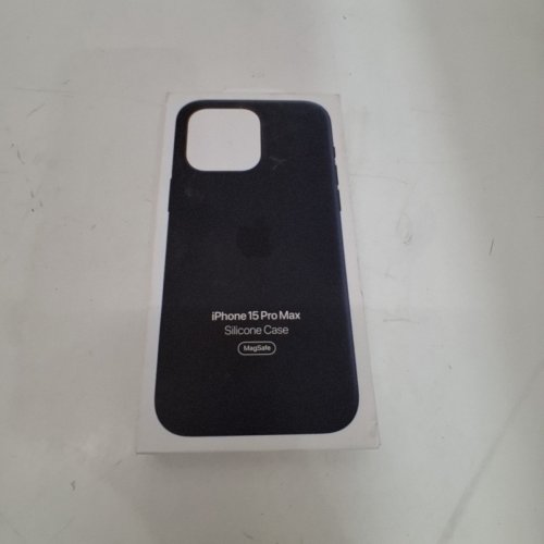 APPLE SILICONE CASE WITH MAGSAFE FOR IPHONE 15 PRO MAX - BLACK (MODEL: A3126) image 2