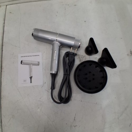 NEW CONCEPT HAIR DRYER WITH 3 HEAT SETTINGS - 110V - SILVER (MODEL: N\C-9NW3WY) image 2