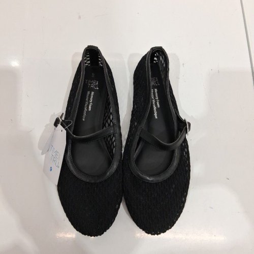 WOMEN'S TIME AND TRU WOVEN MULES - SIZE 9 - BLACK (STYLE: 22JANEM26) image 6