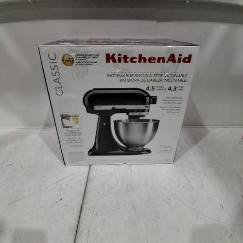 KITCHENAID K45SSOB 4.5-QUART CLASSIC SERIES STAND MIXER, ONYX BLACK BY KITCHENAID image 6