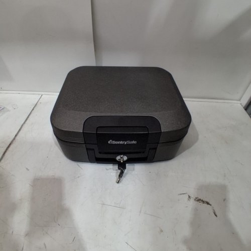 SENTRYSAFE FIRE-SAFE WATERPROOF CHEST HOME SAFE, 15.4" X 14.3" - GREY/BLACK (MODEL: CFW20201) image 2