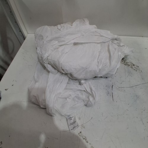 MAINSTAYS WATERPROOF FITTED VINYL MATTRESS PROTECTOR - DOUBLE - WHITE image 2