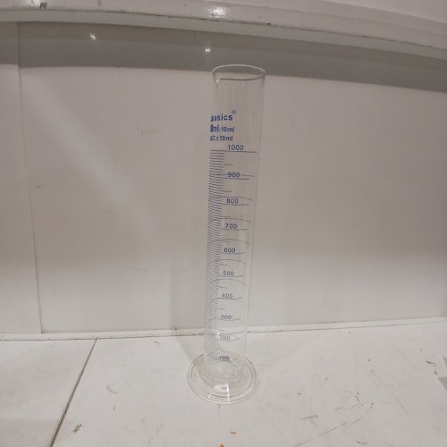 LABASICS BOROSILICATE GLASS GRADUATED CYLINDER - 1000 ML - CLEAR image 2