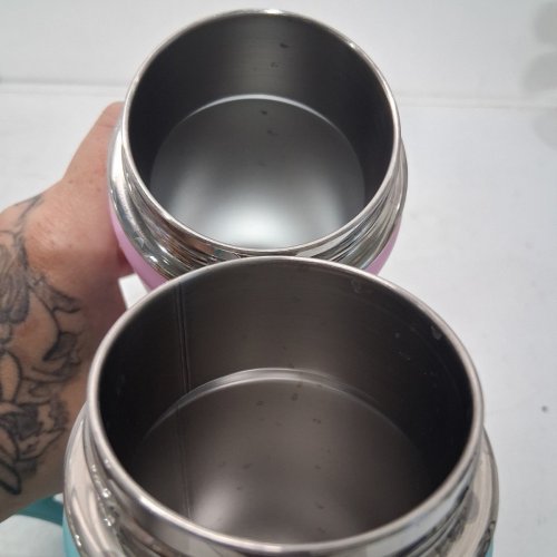 2PK THERMOFLASK STAINLESS STEEL BOTTLE - 16OZ - PINK/TEAL (MODEL:2880559) image 3