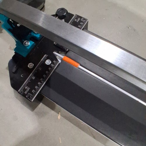GARVEE MANUAL TILE CUTTER - PORCELAIN CERAMIC CUTTER WITH TUNGSTEN CARBIDE WHEEL - 48"- BLUE (MODEL: PIS_010DY8VH) image 3