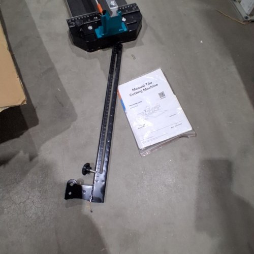 GARVEE MANUAL TILE CUTTER - PORCELAIN CERAMIC CUTTER WITH TUNGSTEN CARBIDE WHEEL - 48"- BLUE (MODEL: PIS_010DY8VH) image 6
