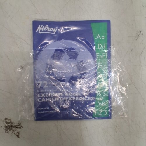 3PK HILROY DOTTED INTERLINED EXERCISE BOOK - 72 PAGES (EACH) - BLUE image 3