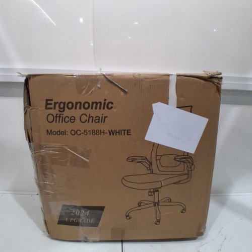 MIMOGLAD ERGONOMIC ADJUSTABLE OFFICE CHAIR - 300LBS CAPACITY - WHITE (MODEL: OC-5188H-WHITE) image 4