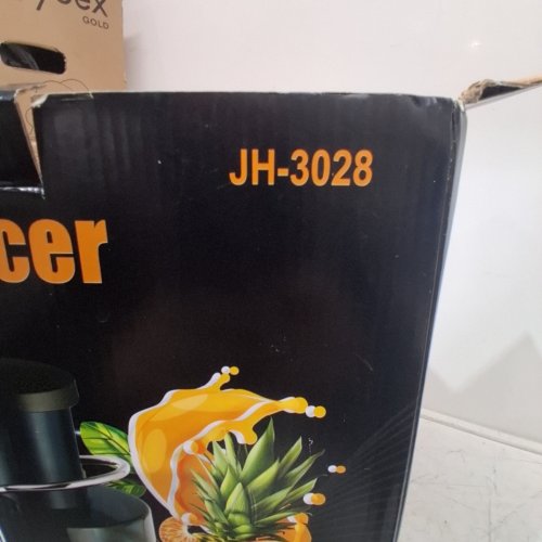 ELECTRIC JUICER MACHINE FOR FRUIT AND VEGETABLES - BLACK (MODEL: JH-3028) image 3
