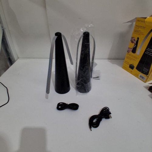 2PK ELEMENTS RECHARGEABLE BUG REPELLER FANS - BLACK (MODEL: 1990391) image 3