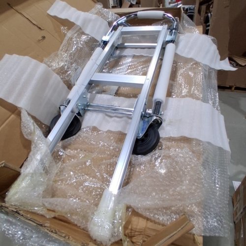 GARVEE 2 IN 1 HAND TRUCK HEAVY DUTY DOLLY CART- 700 LBS CAPACITY - ALUMINUM (MODEL: PEP_335NQ8LK) image 2