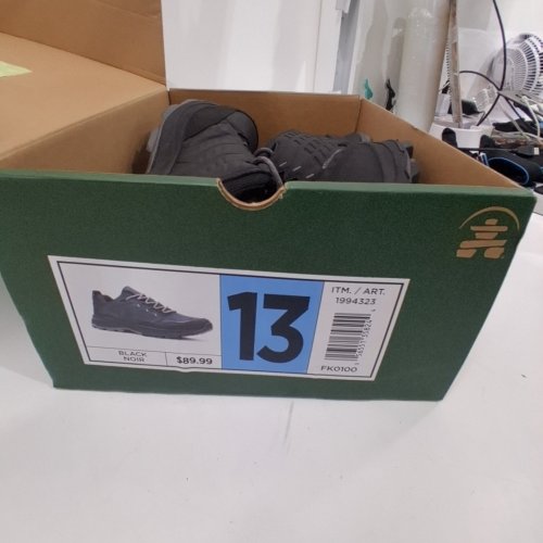 MEN'S KAMIK TREKLITE HIKER SHOES - SIZE 13 - BLACK (STYLE:1994323) image 2
