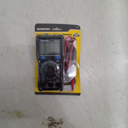 WORKPRO DIGITAL MULTIMETER - BLACK (MODEL: CA7526) image 5