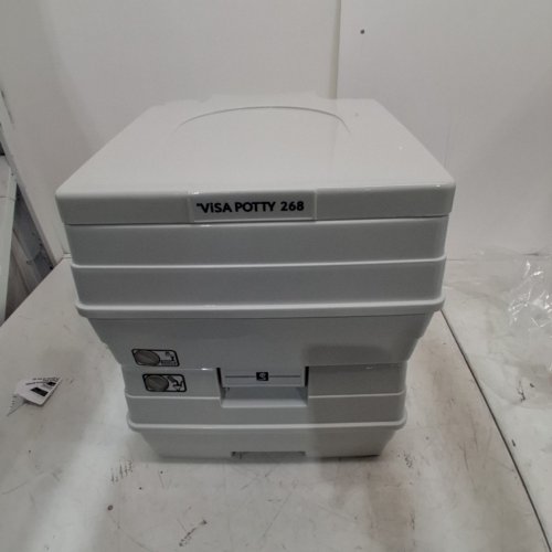SANITATION EQUIPMENT VISA POTTY - 2-LEVEL INDICATORS - 24L - OFF-WHITE (MODEL: 268) image 2
