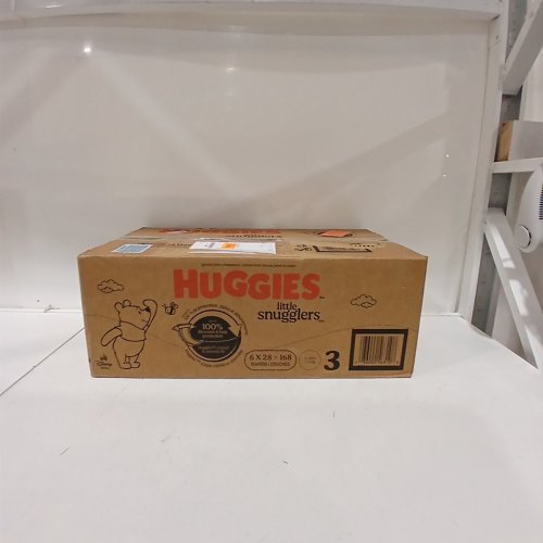 168PK HUGGIES LITTLE SNUGGLERS DIAPERS - SIZE 3 - WINNEY THE POOH image 3