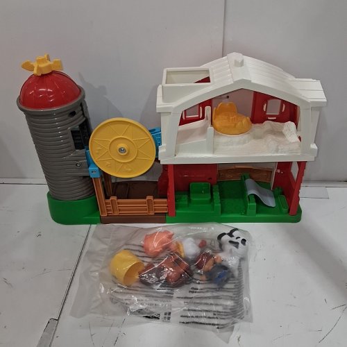 7PC FISHER-PRICE LITTLE PEOPLE ANIMALS FARM PLAYSET - MULTICOLOUR (MODEL: JBH64) image 2