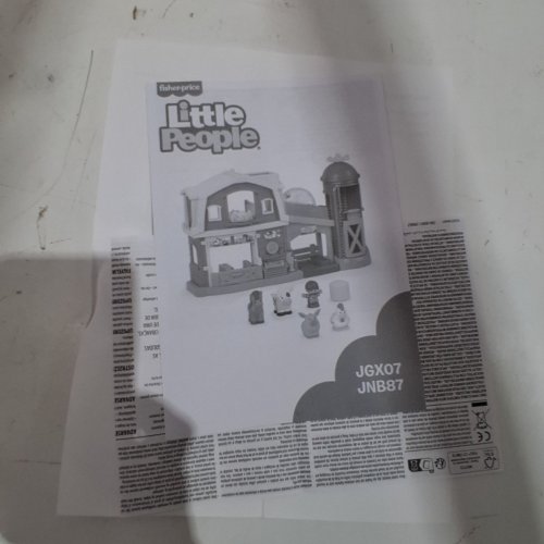 7PC FISHER-PRICE LITTLE PEOPLE ANIMALS FARM PLAYSET - MULTICOLOUR (MODEL: JBH64) image 4
