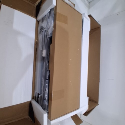 LED TV STAND WITH TV MOUNT CHARGING STATION AND STORAGE - FITS TVS UP TO 70" - BLACK (MODEL:AJ-DJ504285_1) image 5