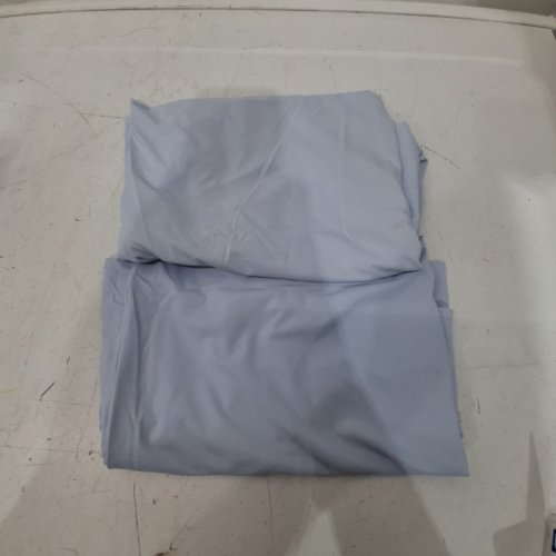 2PK MELLOW BREATHABLE SOFT COOLING PILLOWCASES - 20" X 27" - BLUE image 2