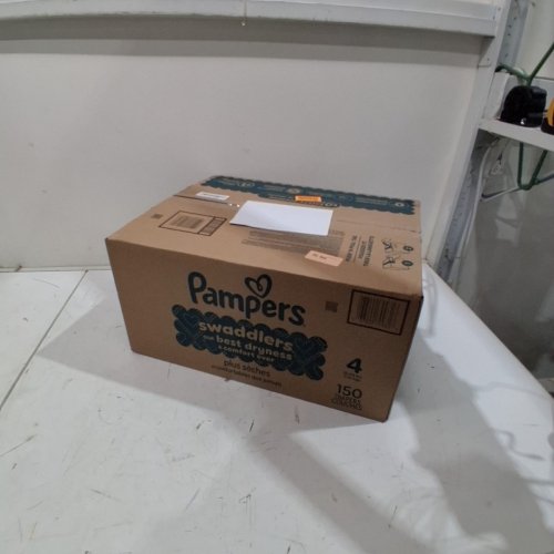 150PK PAMPERS SWADDLERS ACTIVE BABY DIAPERS - SIZE 4 - 37LBS image 2