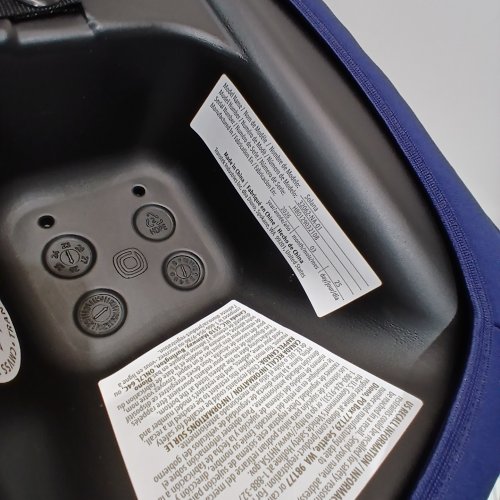 2PK DIONO SOLANA NO LATCH BACKLESS BOOSTER SEAT WITH CUP HOLDERS - BLUE (MODEL: 32062-NA-01) image 2