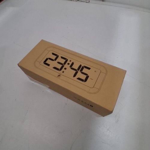 YUNJAYI ALARM CLOCK FOR KIDS ADULT,LIGHT ALARM CLOCK WITH SIMPLE LED DISPLAY 8 RGB NIGHT LIGHT - BLACK image 4