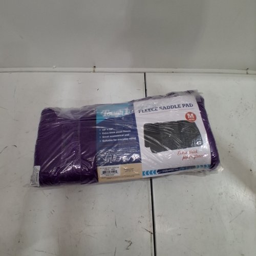 TOUGH-1 FLEECE MINI WEST SADDLE PAD - 19" X 19" - PURPLE (ITEM: 31-634-10-0) image 3