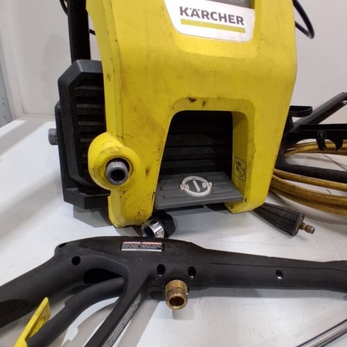 KARCHER ELECTRIC POWER WASHER WITH 3 SPRAY NOZZLES - 1800PSI - 1.2GPM - YELLOW/BLACK image 5
